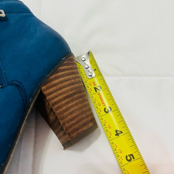 Aldo Womens Blue Ankle Boots/Booties Size 6 1/2 - Picture 10 of 10